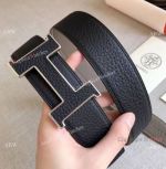 2018 Replica HERMES Leather Belt - Double sided Belts